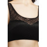 Femilet Lily Bra Top Wire Free Black