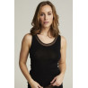 Femilet Juliana Top FN1585  100% Merino Wool Black