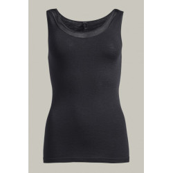 Femilet Juliana Top FN1585  100% Merino Wool Black