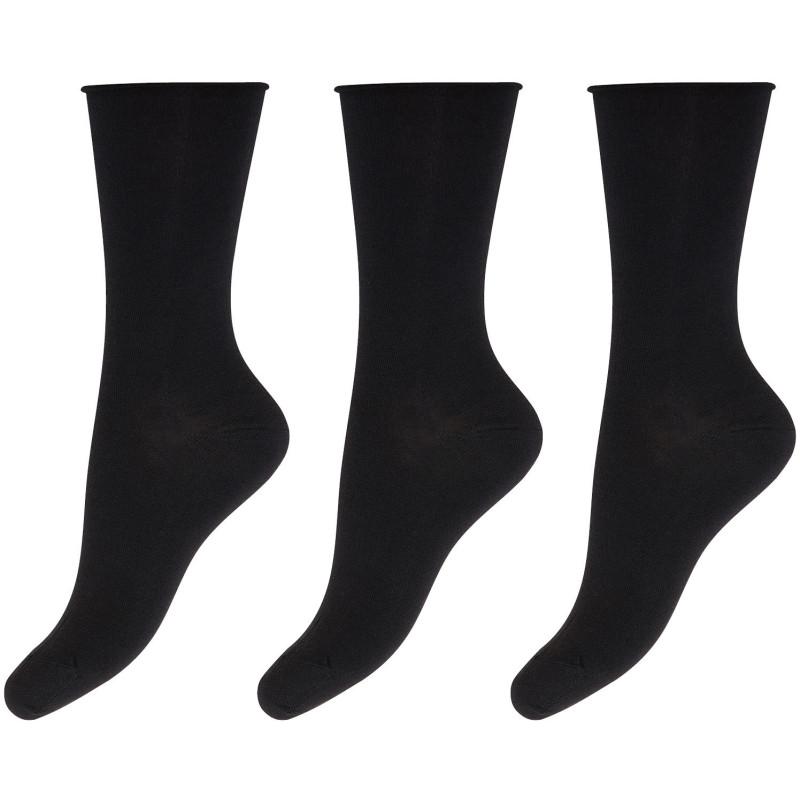 Decoy Ankel Sock Bamboo 3-pack 20232 Black