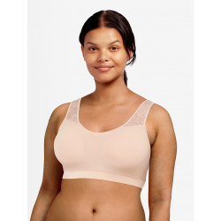Chantelle SoftStretch Padded Bra Top w. Laces C11G10 Golden Beige
