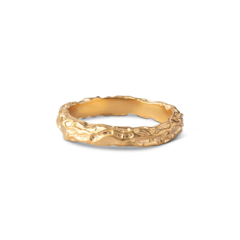 Enamel Gaia Ring Gold