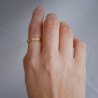 Enamel Gaia Ring Gold