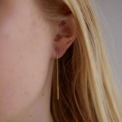 Enamel Jori Earring Gold	