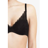 Femilet T-shirt Bra Floral Touch F94260 Black	