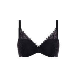 Femilet T-shirt Bra Floral Touch F94260 Black	