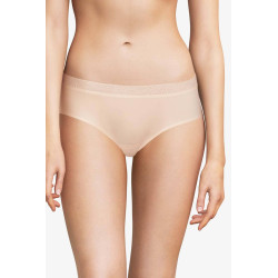Chantelle SoftStretch Hipster w. Lace C11G40 Golden Beige