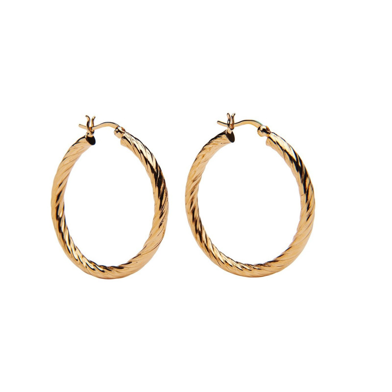 Pico Nataly Grande Hoops Goldplated