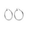 Pico Nataly Grande Hoops Silverplated
