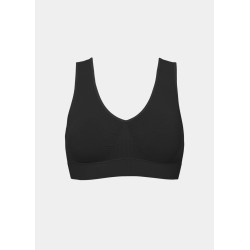 Magic Body Fashion Bamboo Comfort Bra Wide Straps Black