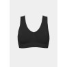 Magic Body Fashion Bamboo Comfort Bra Wide Straps Black