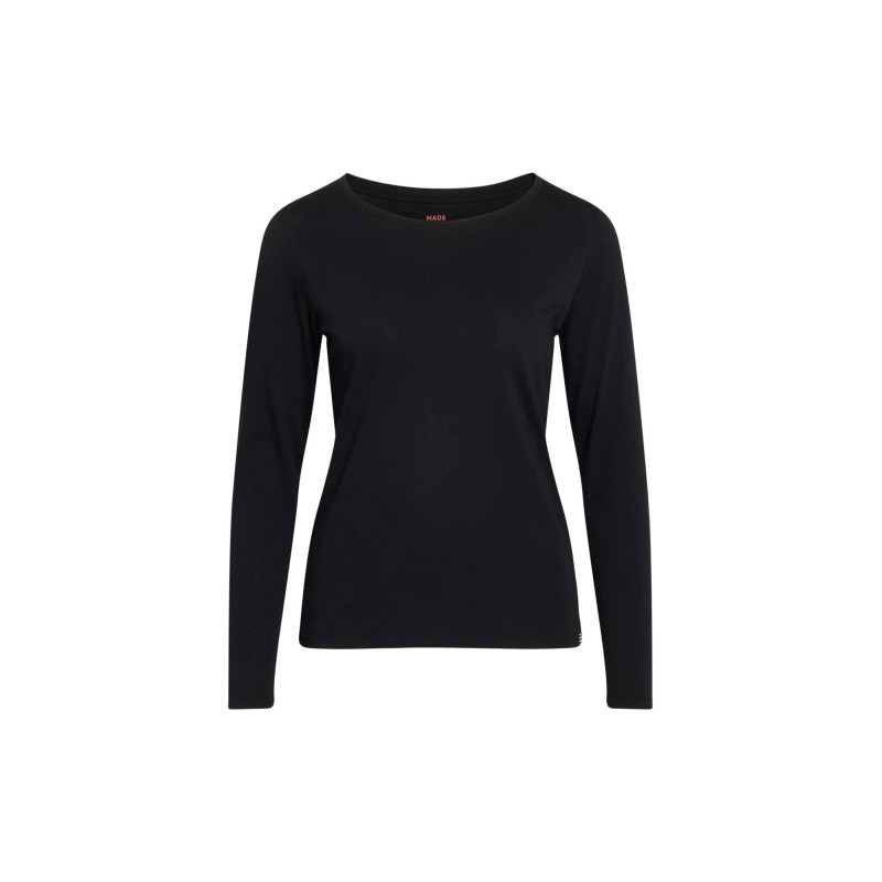 Mads Nørgaard Favorite Tenna Tee LS Black 200965